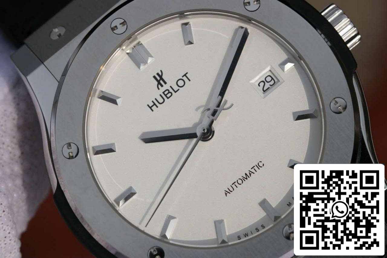 Hublot Classic Fusion 542.NX.2611.LR 1:1 edizione migliore JJ Fabbrica White Dial