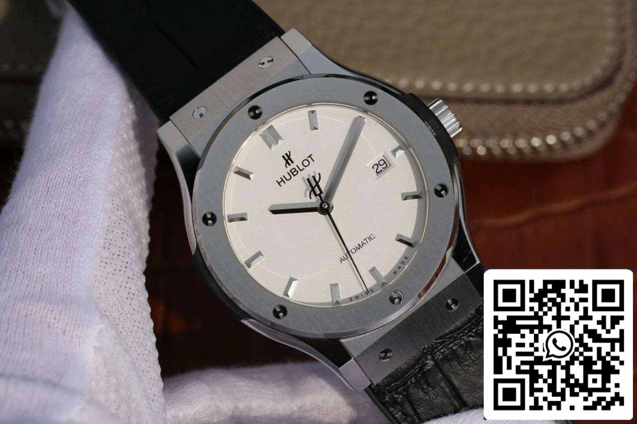 Hublot Classic Fusion 542.NX.2611.LR 1:1 edizione migliore JJ Fabbrica White Dial