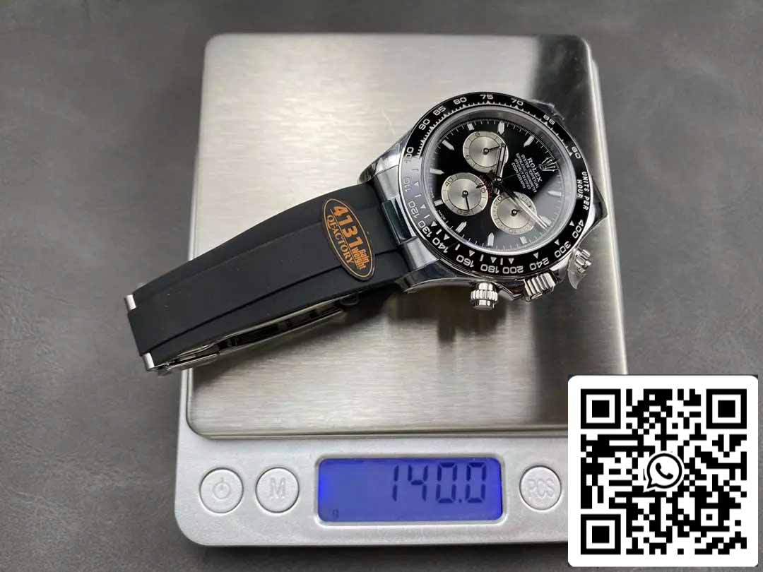 Rolex Cosmograph Daytona m126519 1:1 Best Edition QF Fabbrica 4131 movimento Black Dial