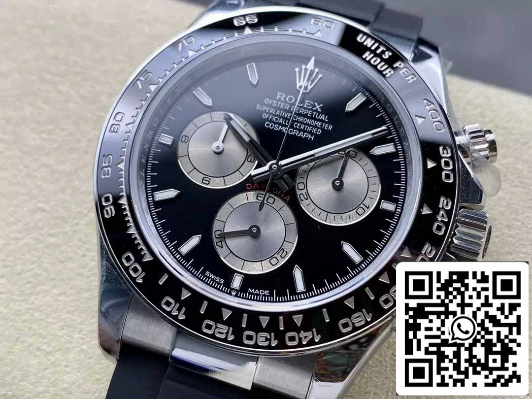 Rolex Cosmograph Daytona m126519 1:1 Best Edition QF Fabbrica 4131 movimento Black Dial