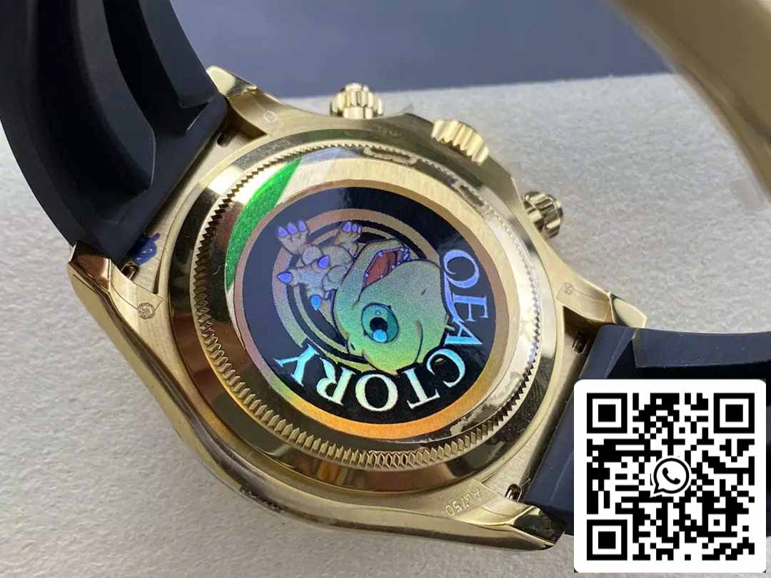 Rolex Cosmograph Daytona m126518 1:1 Best Edition QF Fabbrica 4131 movimento Yellow Dial