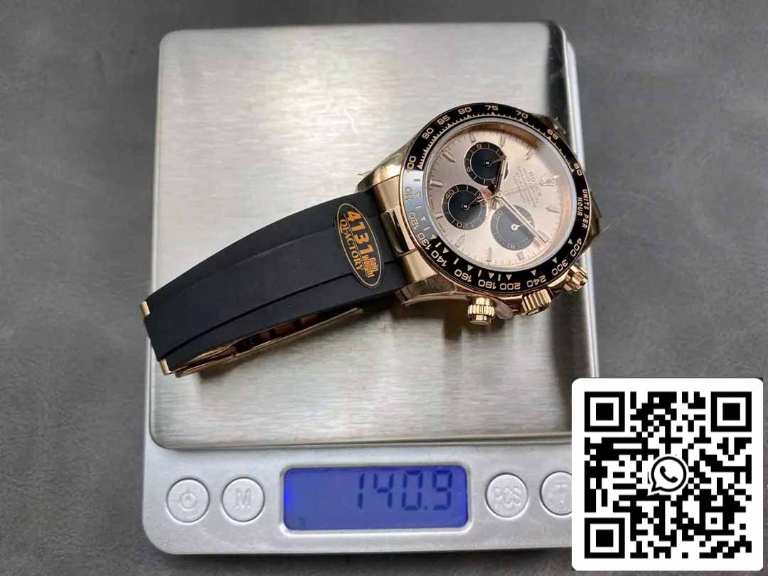 Rolex Cosmograph Daytona m126515 1:1 Best Edition QF Fabbrica 4131 movimento Pink Dial