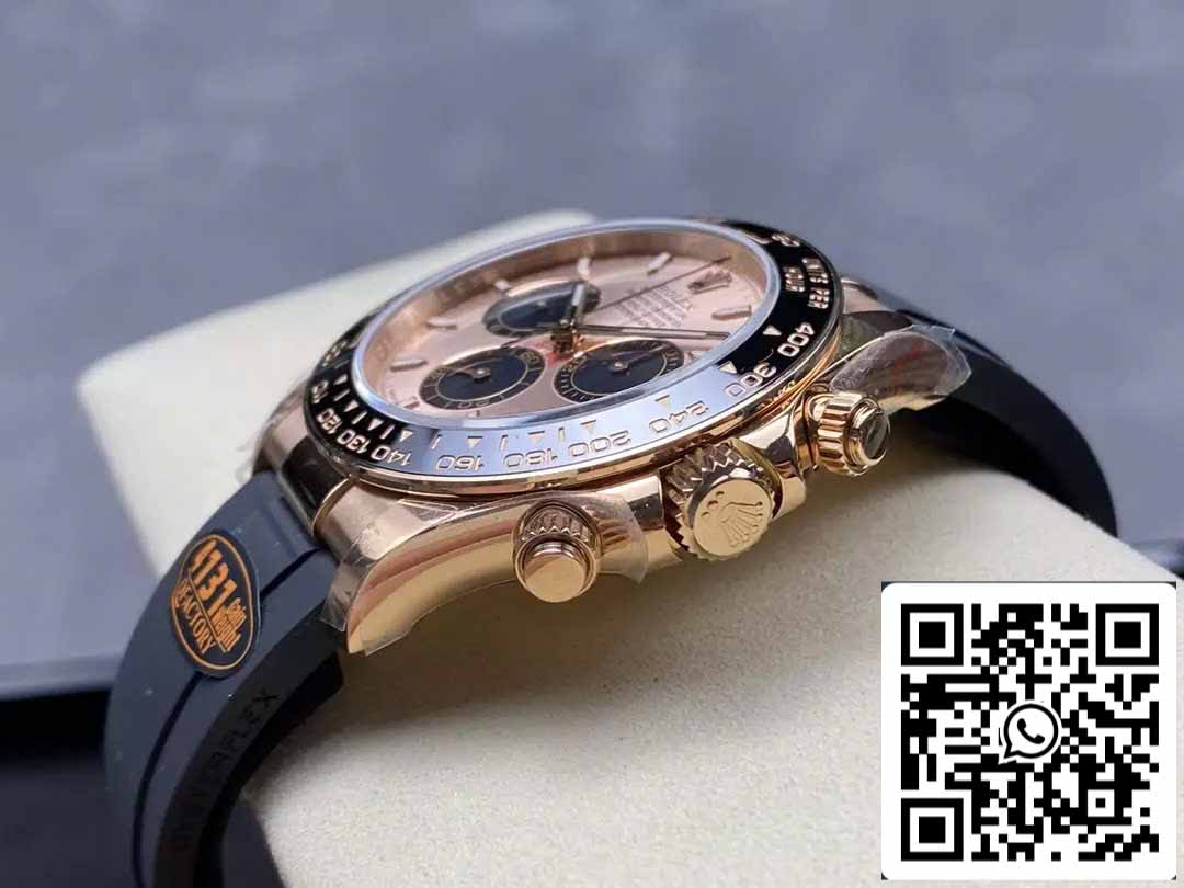 Rolex Cosmograph Daytona m126515 1:1 Best Edition QF Fabbrica 4131 movimento Pink Dial