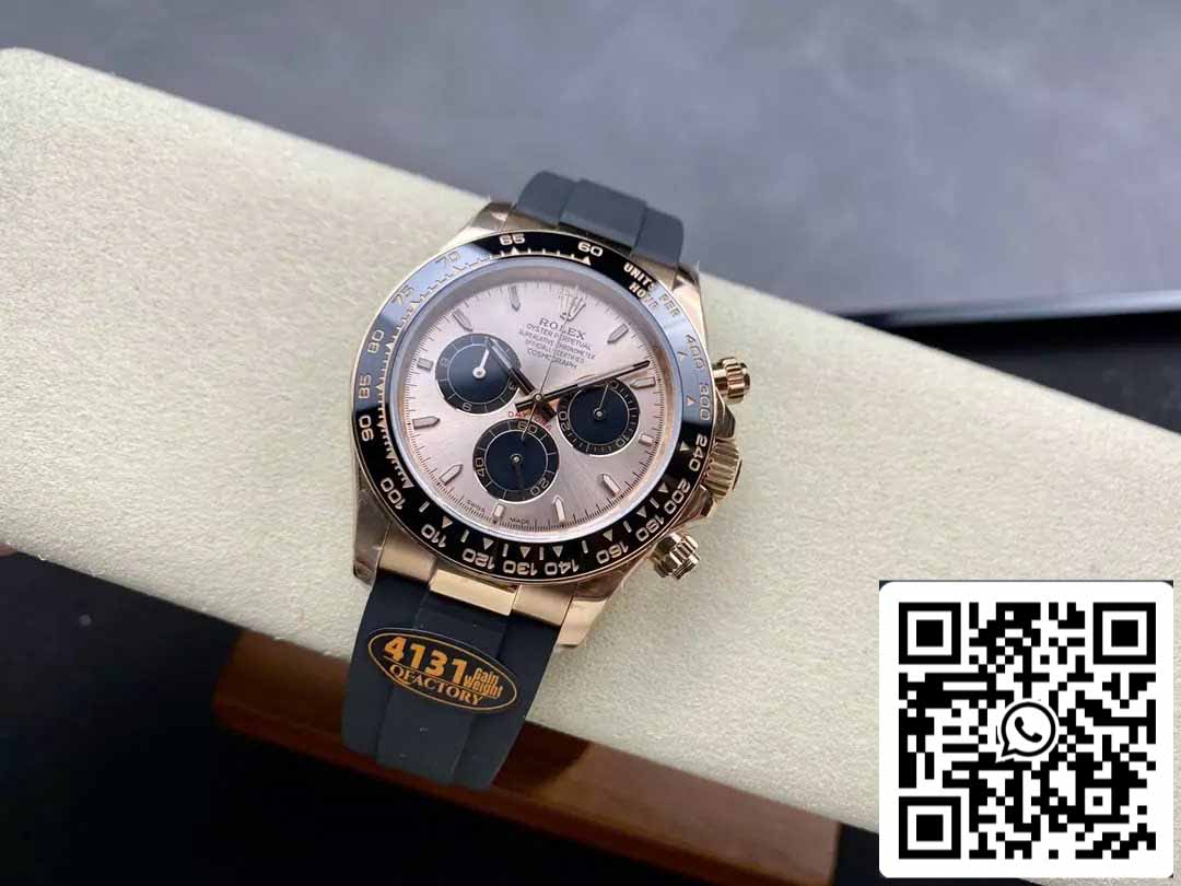 Rolex Cosmograph Daytona m126515 1:1 Best Edition QF Fabbrica 4131 movimento Pink Dial