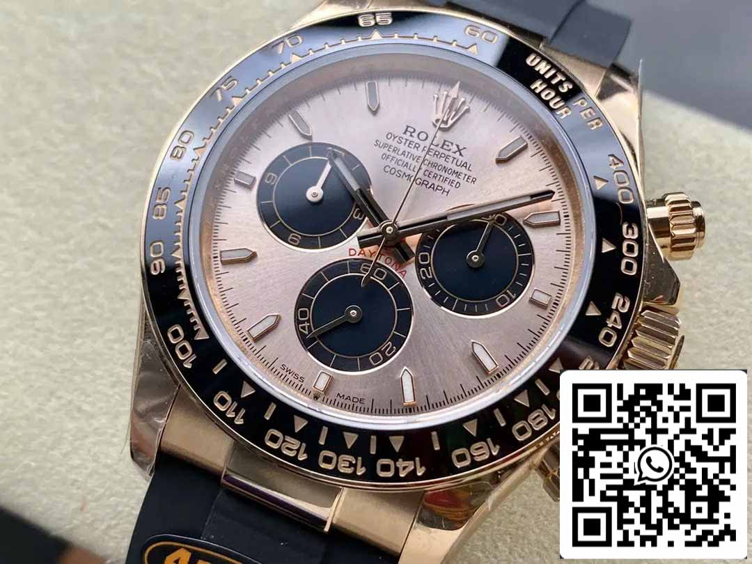 Rolex Cosmograph Daytona m126515 1:1 Best Edition QF Fabbrica 4131 movimento Pink Dial