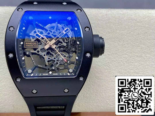 Richard Mille RM035 Rafael Nadal Americas edizione limitata  1:1 Best Edition Sonic Fabbrica V3