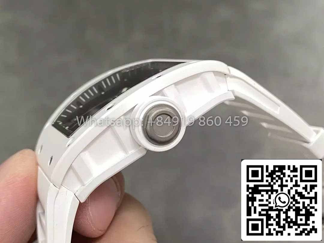 RICHARD MILLE RM055 ZF Fabbrica versão mais recente 2024 1:1 Best Edition Ceramic Case 