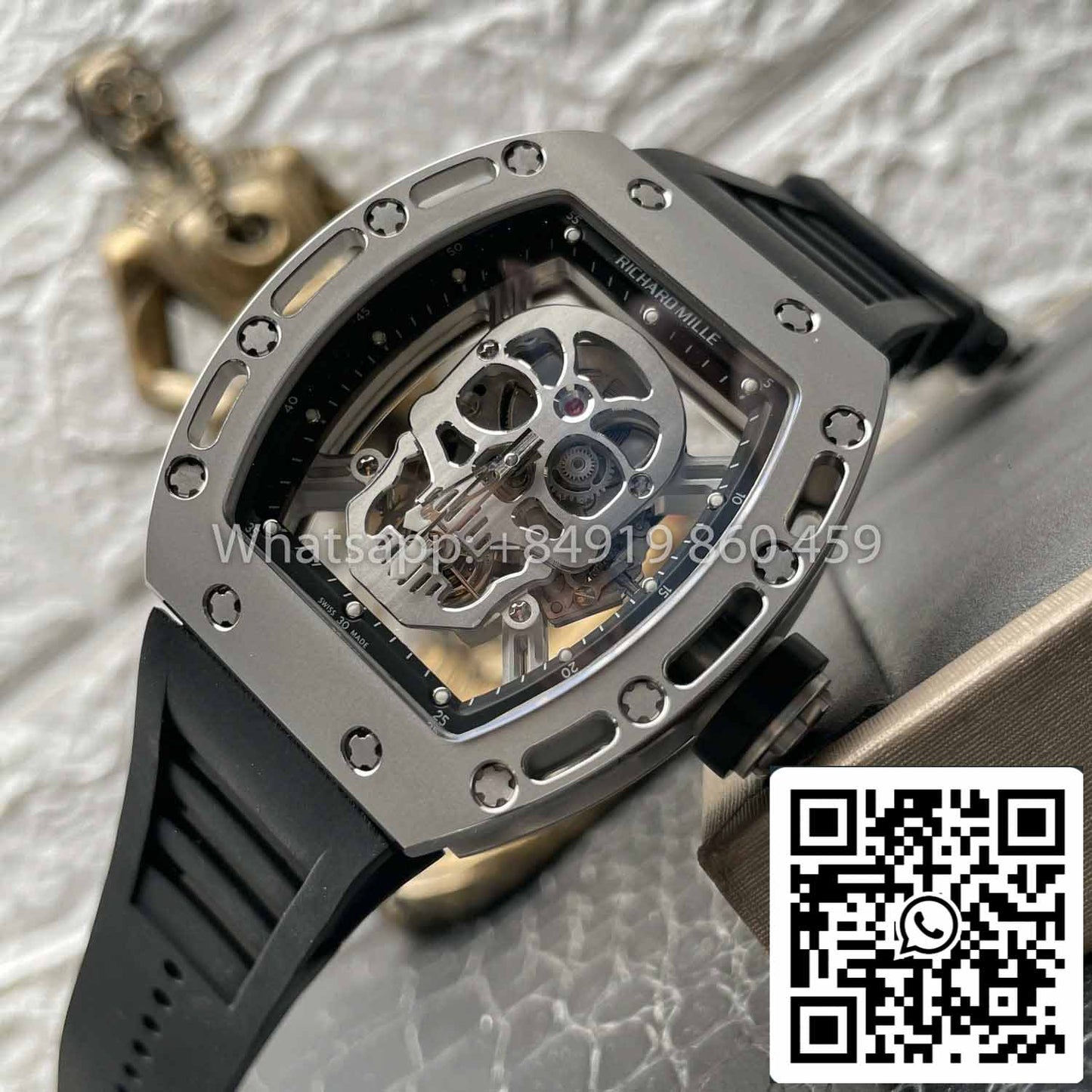 Richard Mille RM52-01 Tourbillon 1:1 Best Clone YS Fabbrica