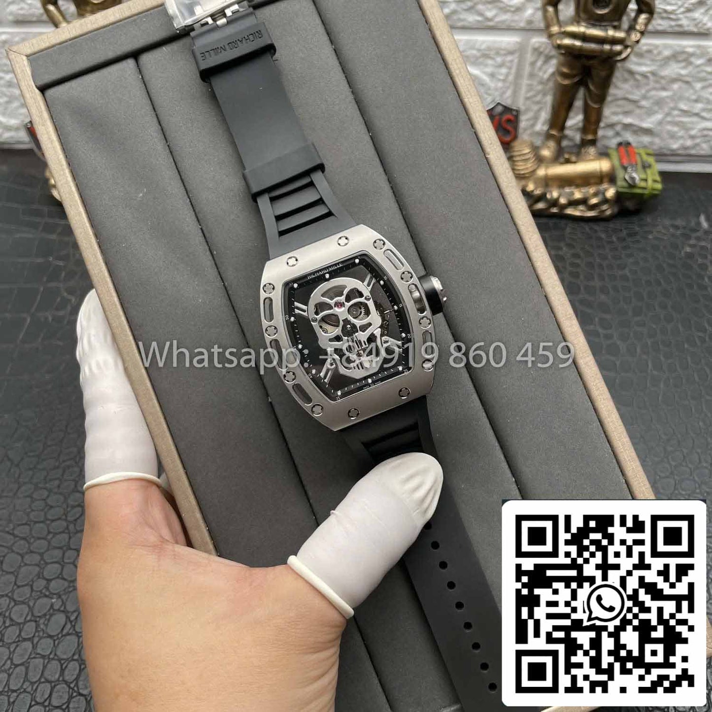 Richard Mille RM52-01 Tourbillon 1:1 Best Clone YS Fabbrica