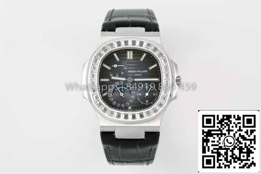 Patek Philippe Nautilus 5712 1:1 Best Clone PPF Fabbrica V3 Newest Version Blue Dial