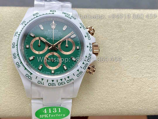 AET REMOULD ceramica Rolex Daytona "BRITISH RACING Verde" 1:1 Best Clone Edizione