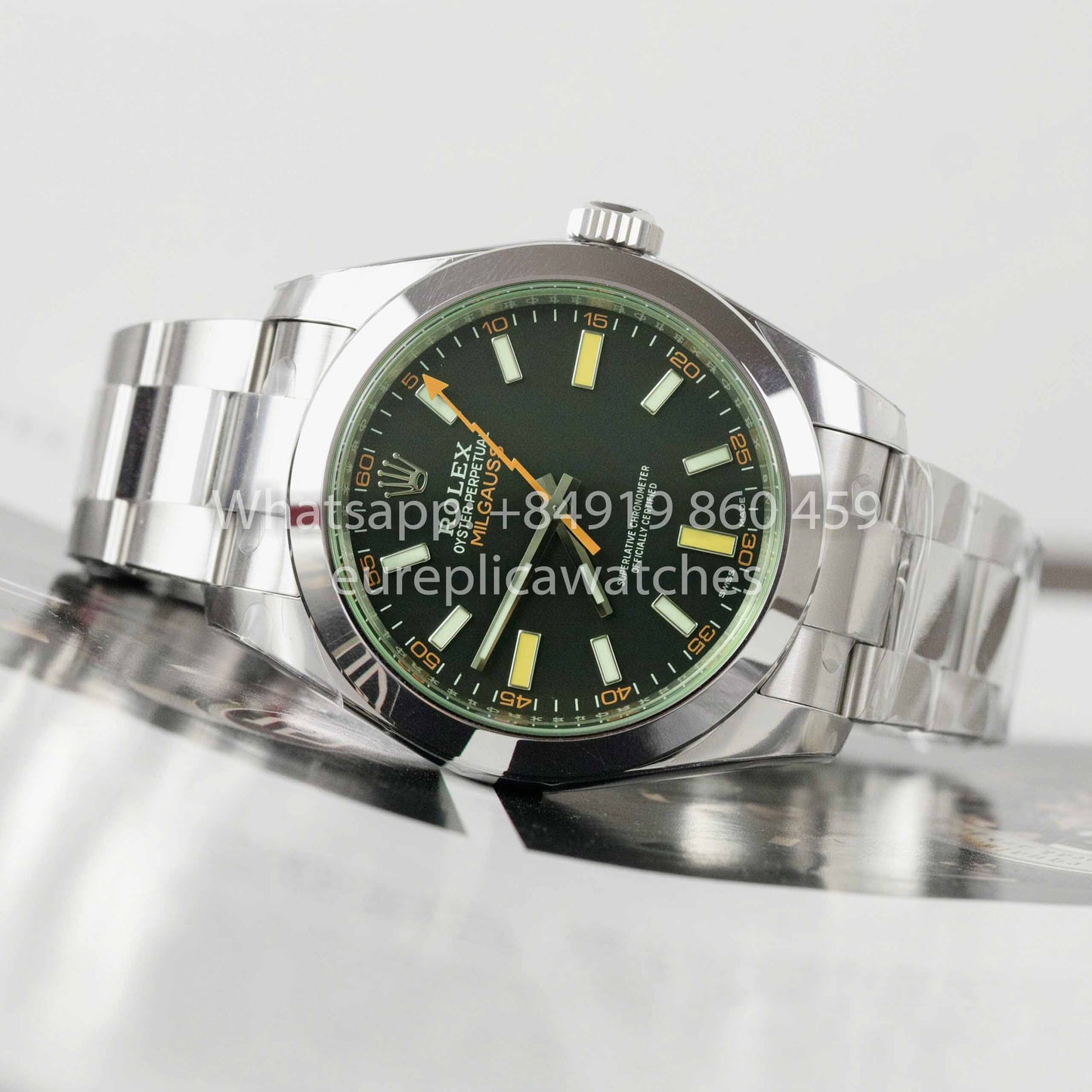 Rolex Milgauss 116400GV-0001 replica watch 1:1 best Clone VS Fabbrica