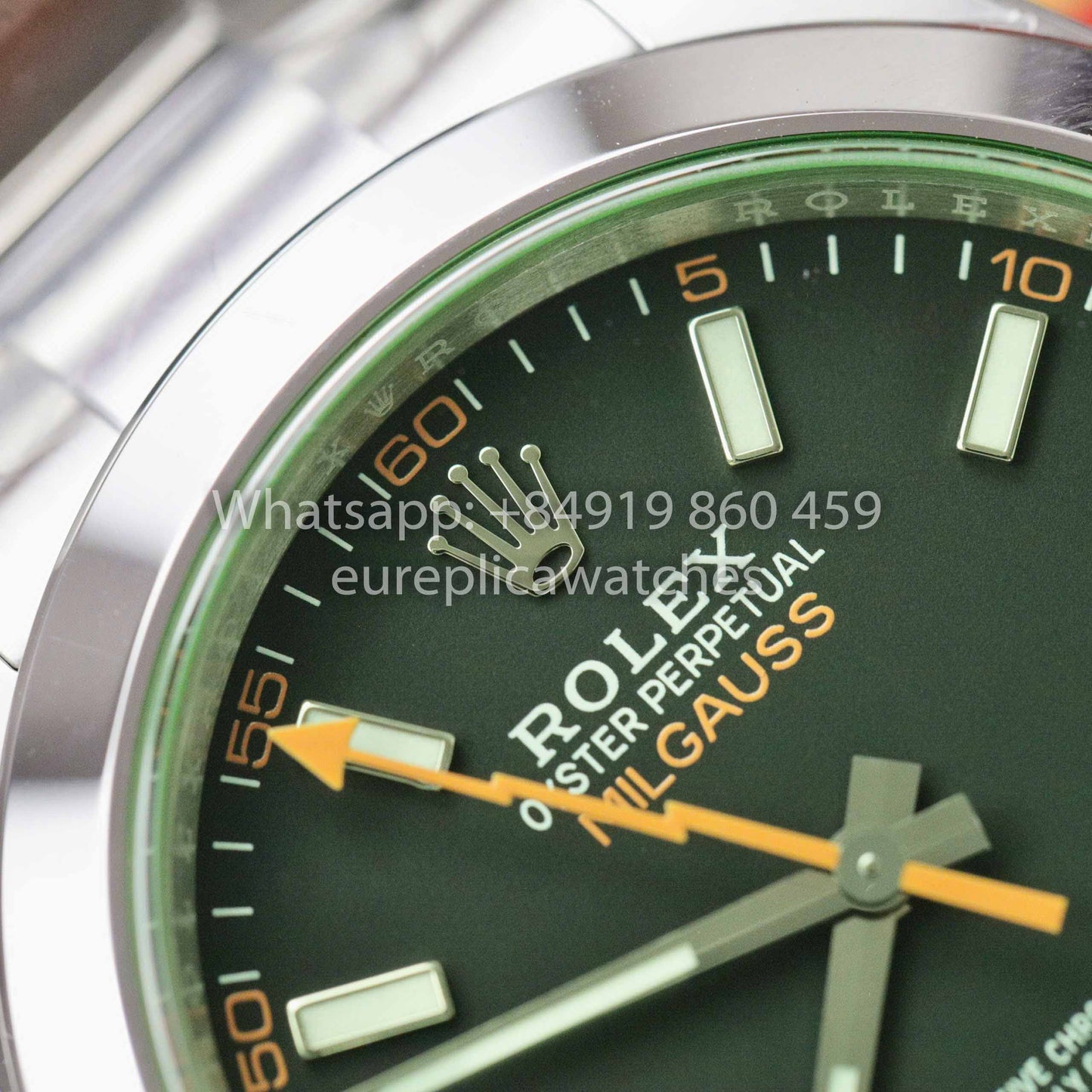 Rolex Milgauss 116400GV-0001 replica watch 1:1 best Clone VS Fabbrica