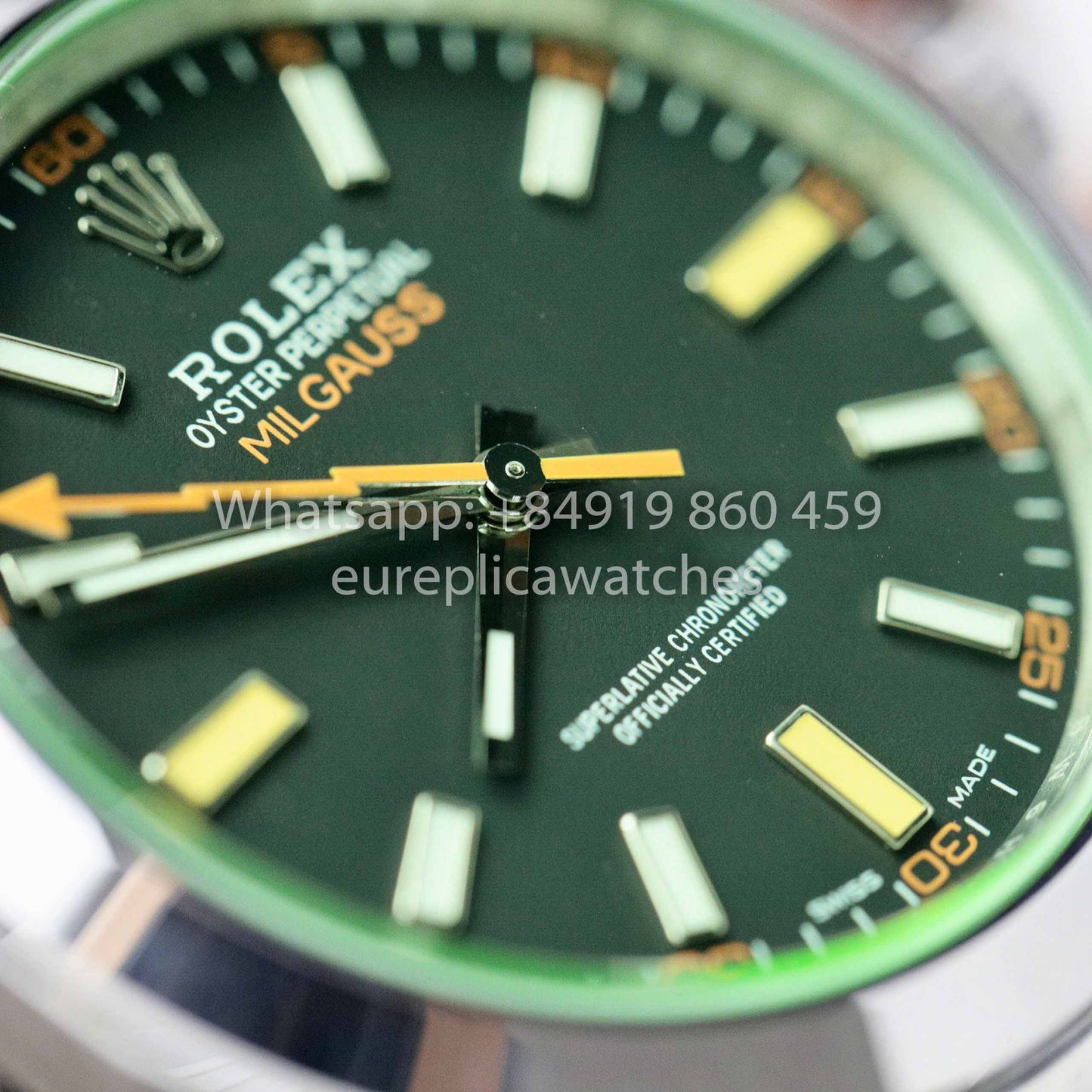 Rolex Milgauss 116400GV-0001 replica watch 1:1 best Clone VS Fabbrica