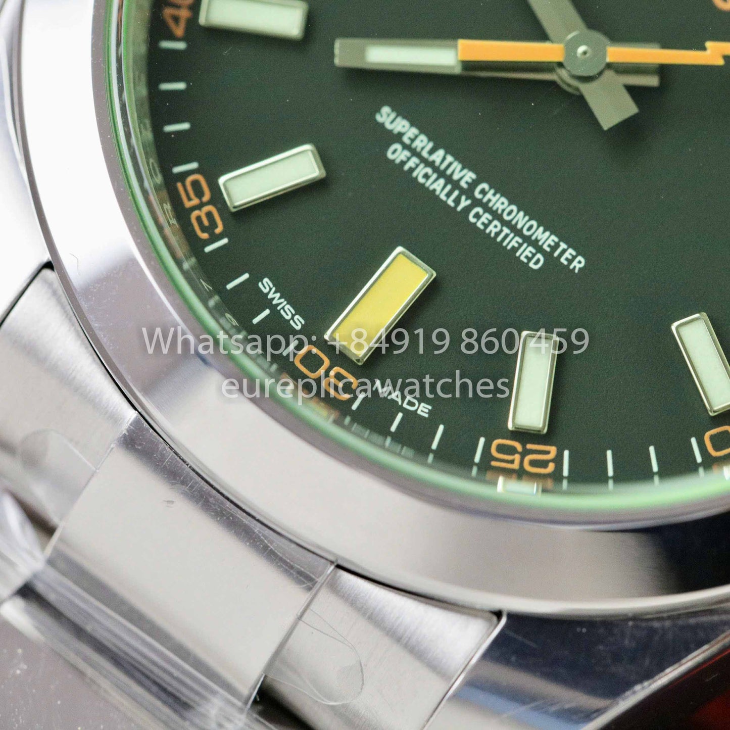 Rolex Milgauss 116400GV-0001 replica watch 1:1 best Clone VS Fabbrica