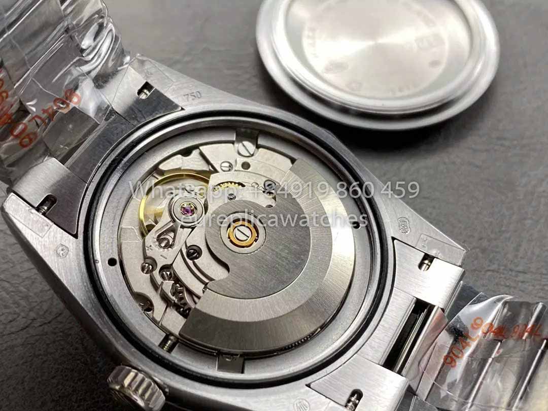 Rolex Day Date 128236 QF Fabbrica 1:1 Best Clone Grey Diamond dial 36mm
