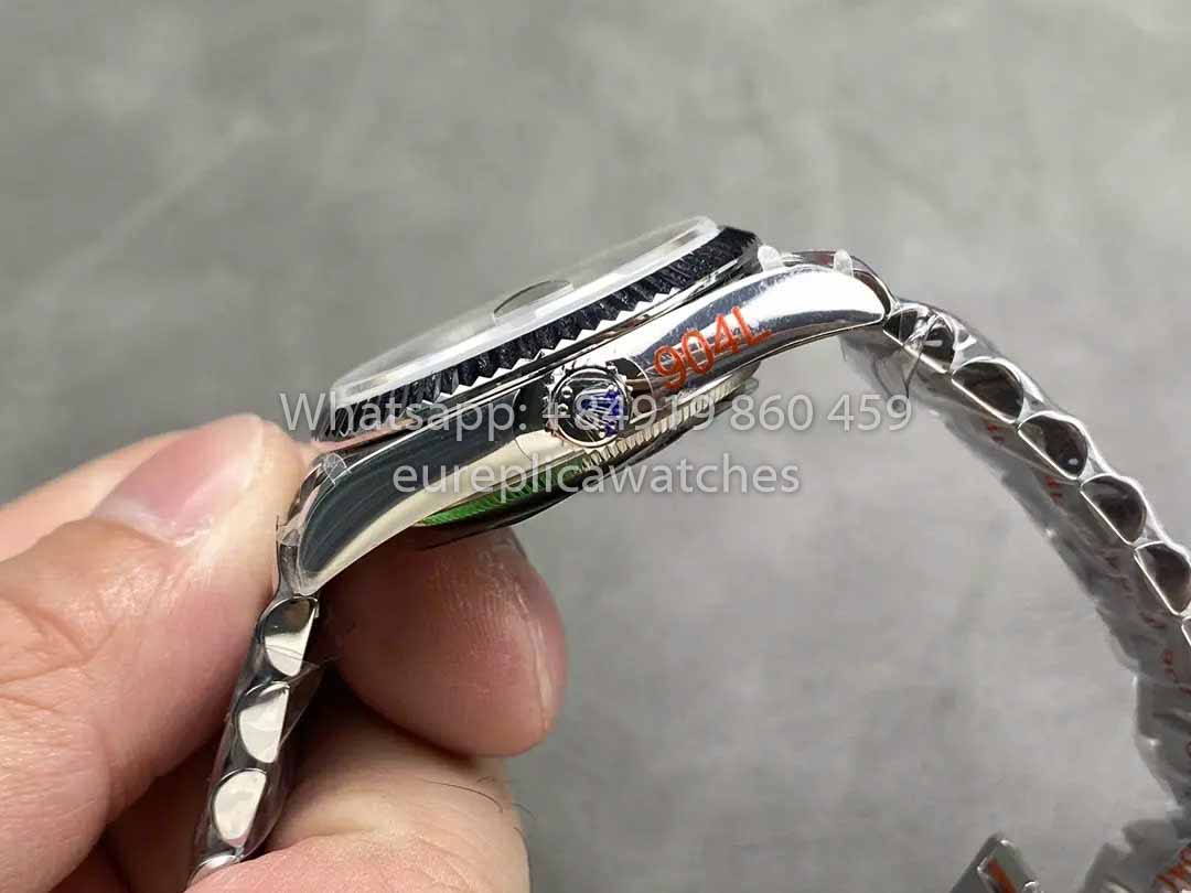 Rolex Day Date 128236 QF Fabbrica 1:1 Best Clone Grey Roman numerals Dial