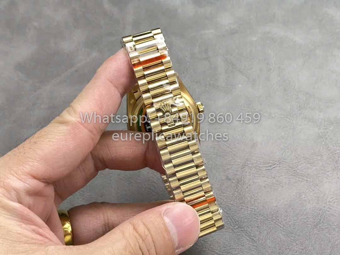 Rolex Day Date M128238-0130 128238-0130 QF Fabbrica 1:1 Best Clone Green Dial