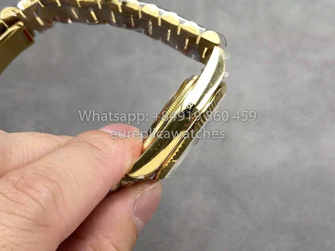 Rolex Day Date M128238 QF Fabbrica 1:1 Best Clone Numeral Green Dial