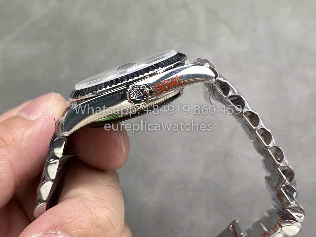 Rolex Day Date M128239-0023 128239-0023 QF Fabbrica 1:1 Mejor clon Esfera de diamantes azules