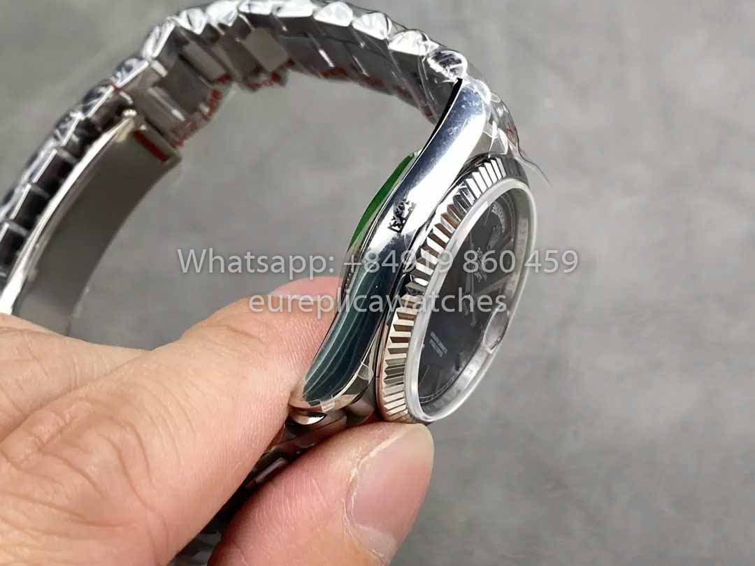 Rolex Day Date M128239 QF Fabbrica 1:1 Best Clone Blue Index Dial