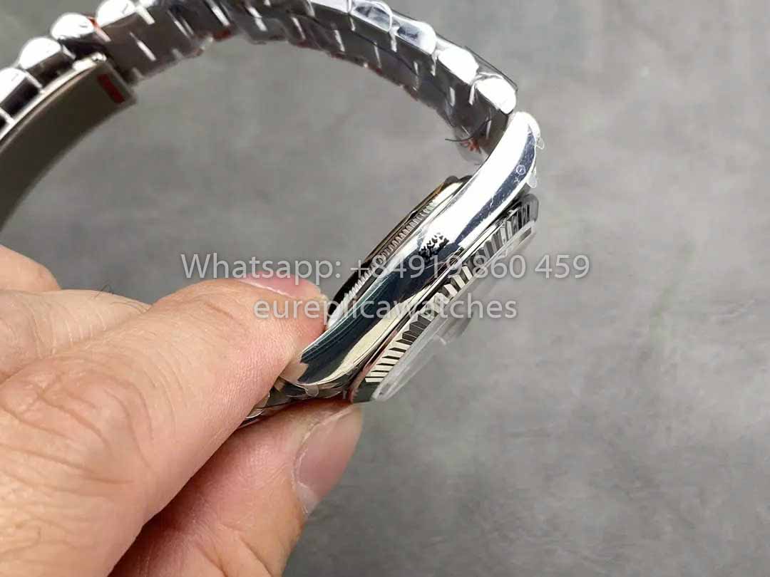 Rolex Day Date M128239 QF Fabbrica 1:1 Best Clone Numeral Blue Dial