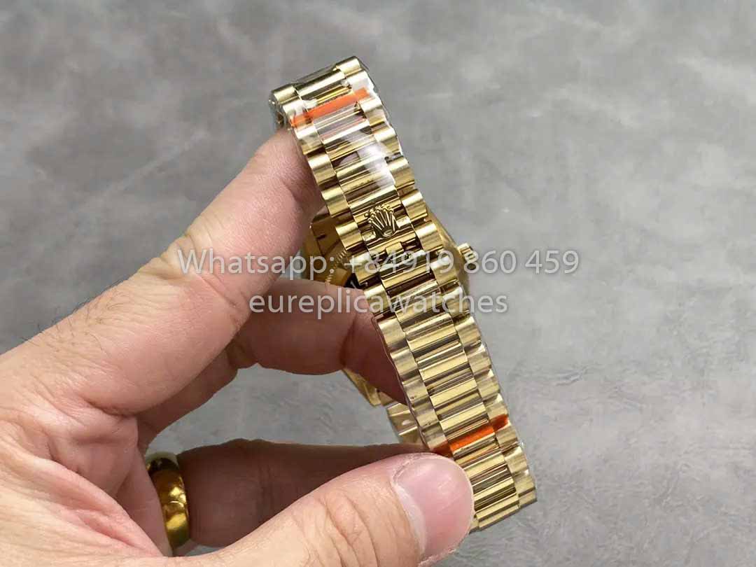 Rolex Day Date M128238-0045 - 128238-0045 Index Dial QF Fabbrica 1:1 Best Clone 36mm