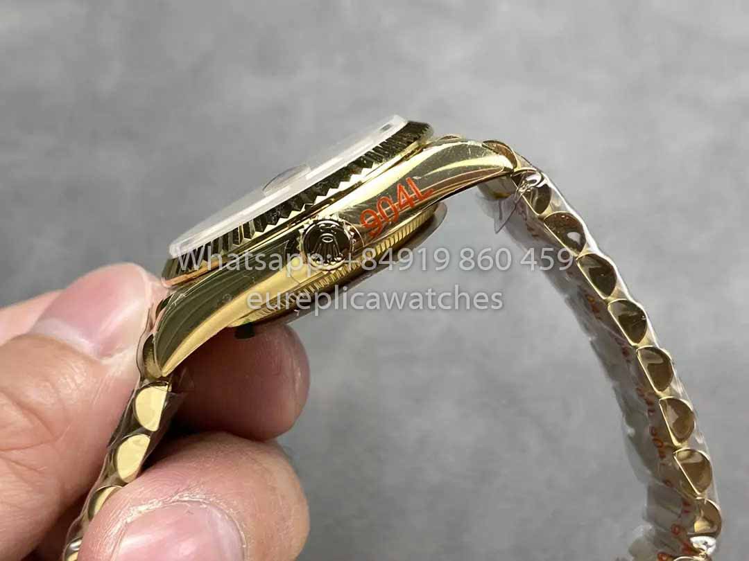Rolex Day Date M128238-0045 - 128238-0045 Index Dial QF Fabbrica 1:1 Best Clone 36mm