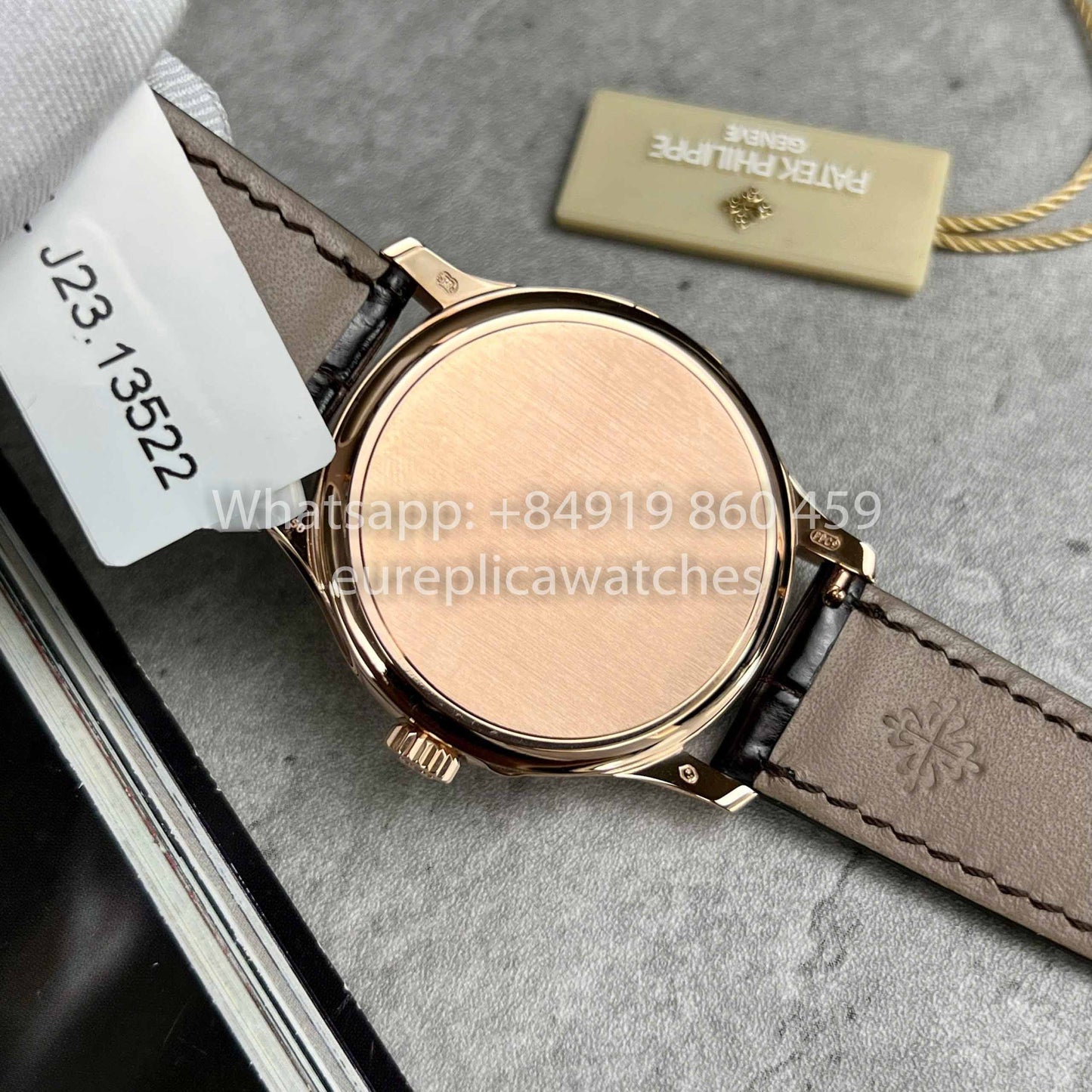 Patek Philippe Calatrava 5227J-001 coated 18k Rosa Oro 1:1 Best Clone 3K Fabbrica