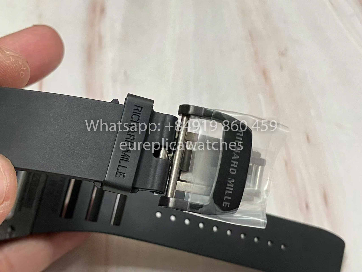 RICHARD MILLE  RM055  Carbon Fiber Case 1:1 Best Edition RM Fabbrica newest 2024 Rose Gold Dial