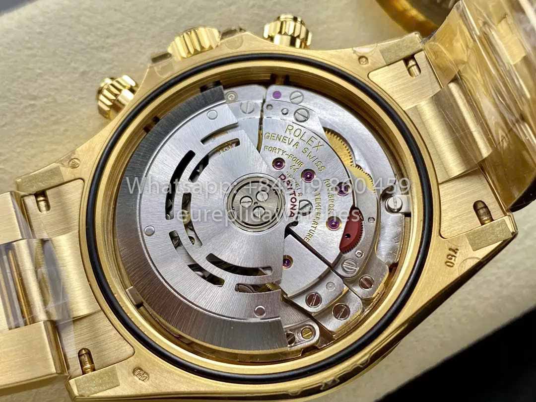 Rolex Yellow Oro Cosmograph Daytona 40 Watch Verde Arabic quadrante 116508  VS Fabbrica 1:1 Super Clone