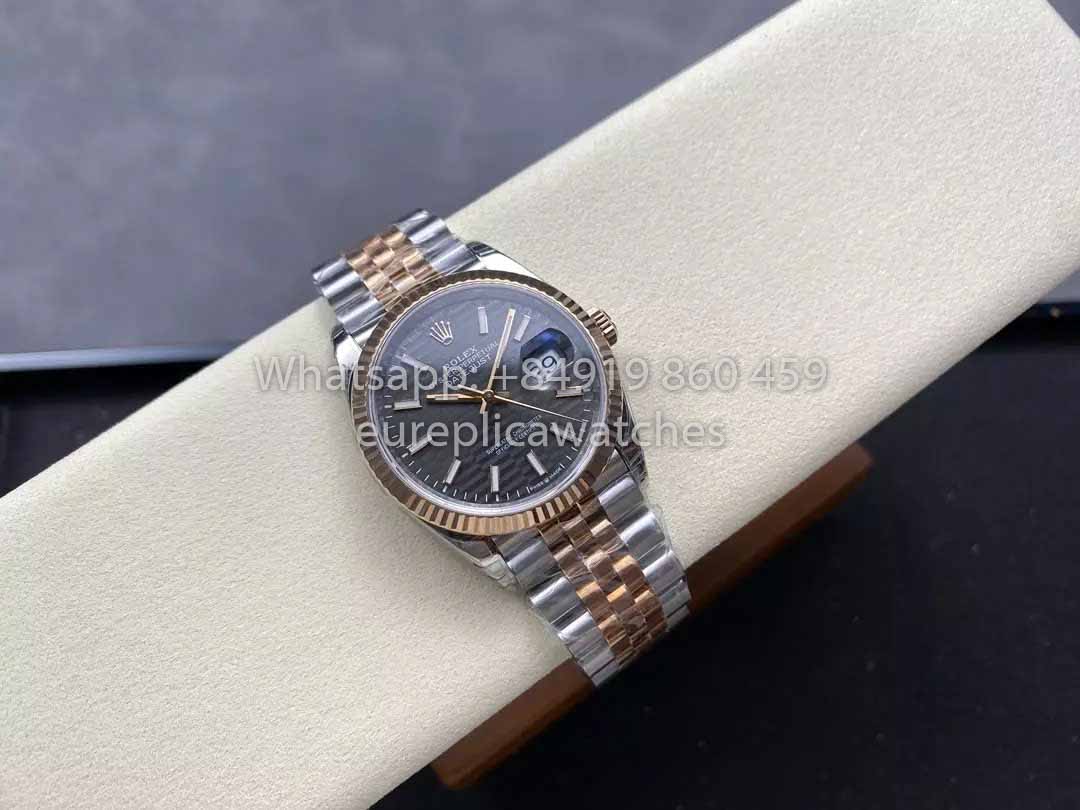 Rolex Datejust 36 126233 Rhodium quadrante 1:1 Best Clone VS Fabbrica acciaio 904L