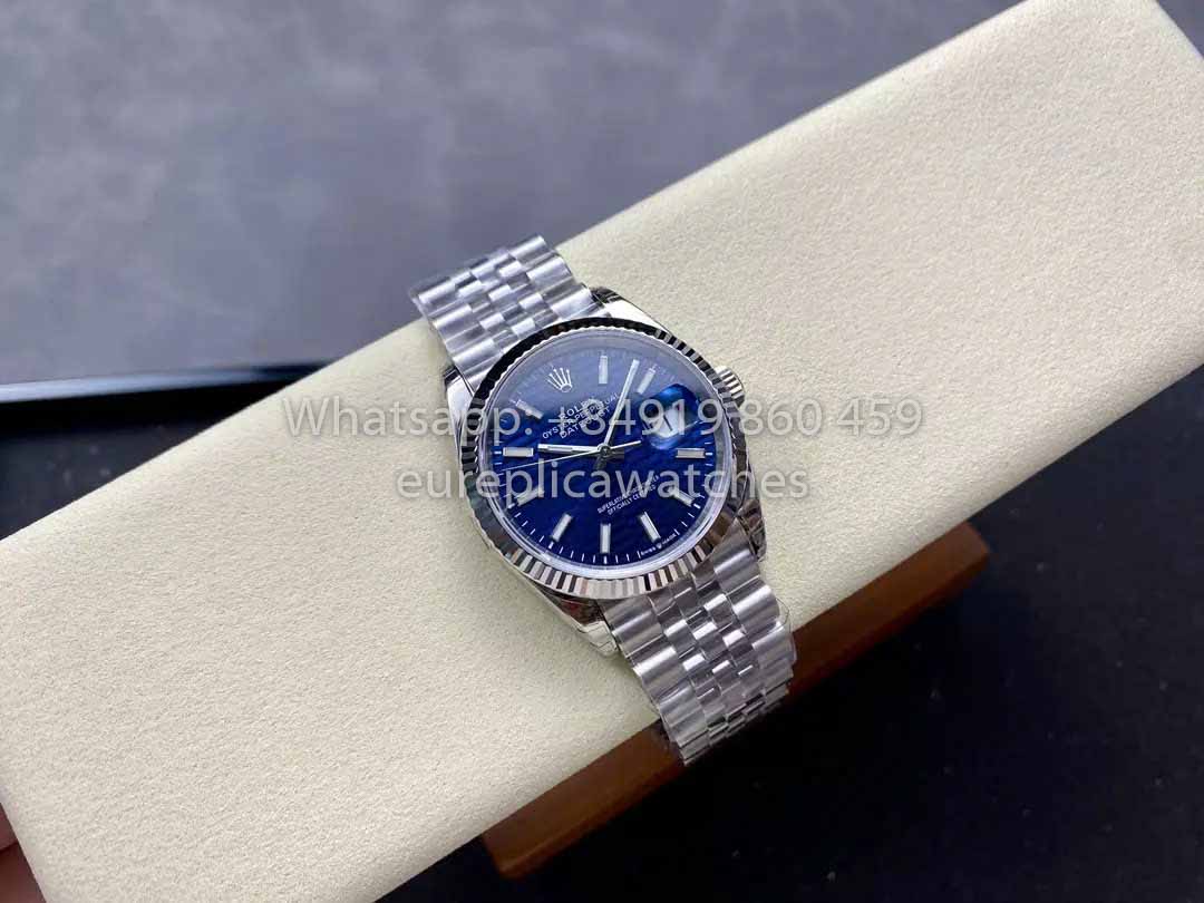 Rolex Datejust 36 M126234-0049 quadrante blu 1:1 Best Clone VS Fabbrica acciaio 904L