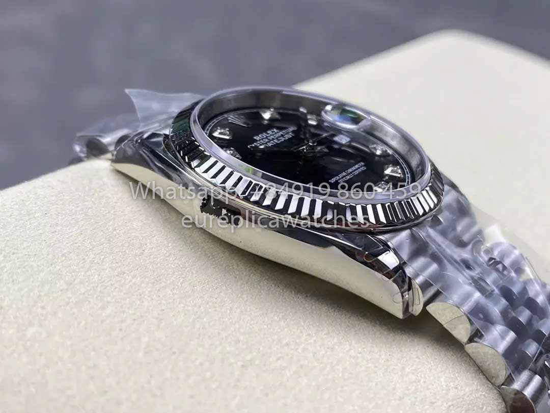 Rolex Datejust 36  126234 Nero Diamond quadrante 1:1 Best Clone VS Fabbrica