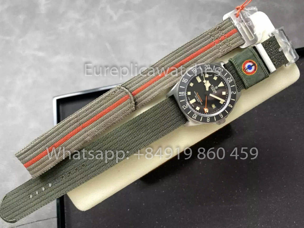 Tudor Pelagos FXD GMT Titanium M2542G247NU M+ Fabbrica 1:1 Best Clone Nylon cinturino