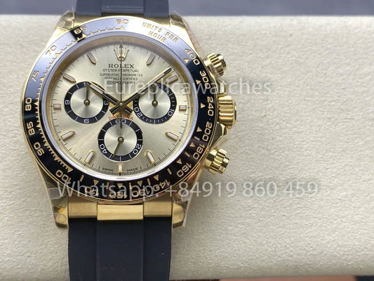 Rolex Cosmograph Daytona m126519ln Yellow Gold 1:1 Best Clone QF Fabbrica V11  Enhanced Weight