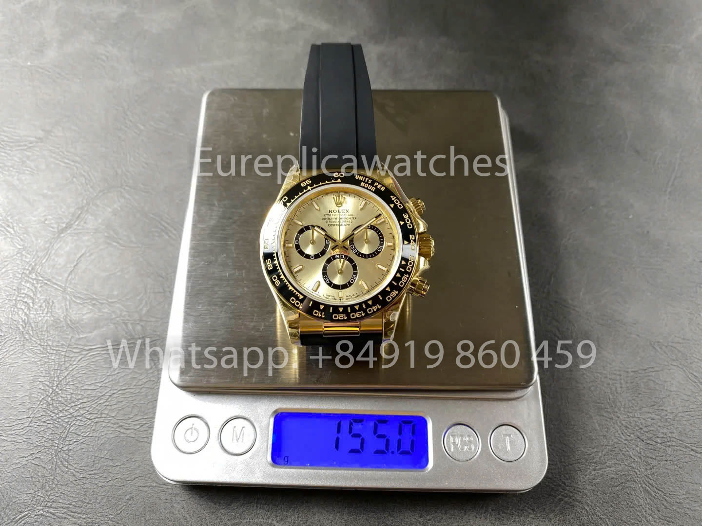 Rolex Cosmograph Daytona m126519ln Yellow Gold 1:1 Best Clone QF Fabbrica V11  Enhanced Weight