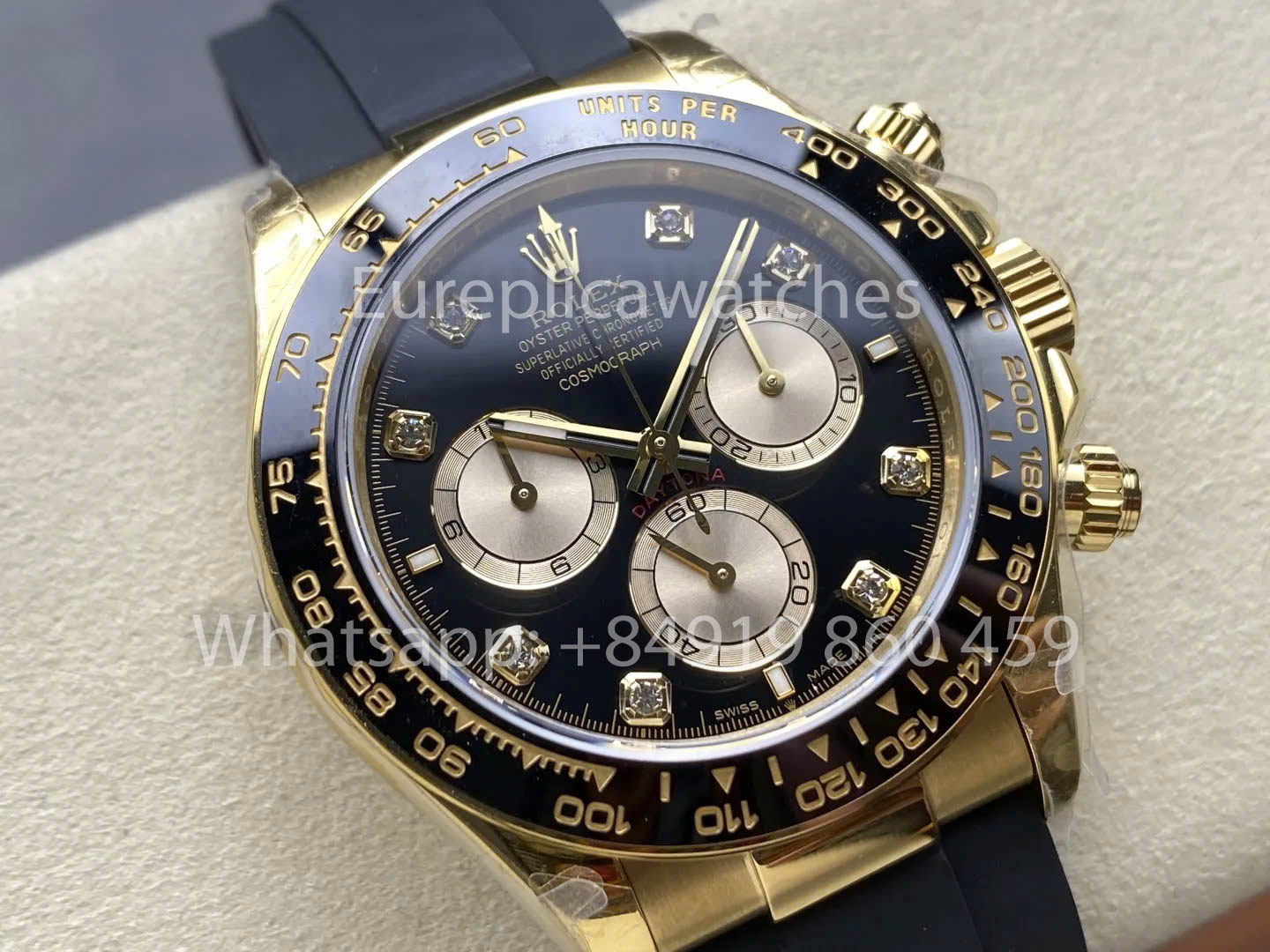 Rolex Cosmograph Daytona m126518 V11 Black Dial 1:1 Best Clone QF Fabbrica Enhanced Weight