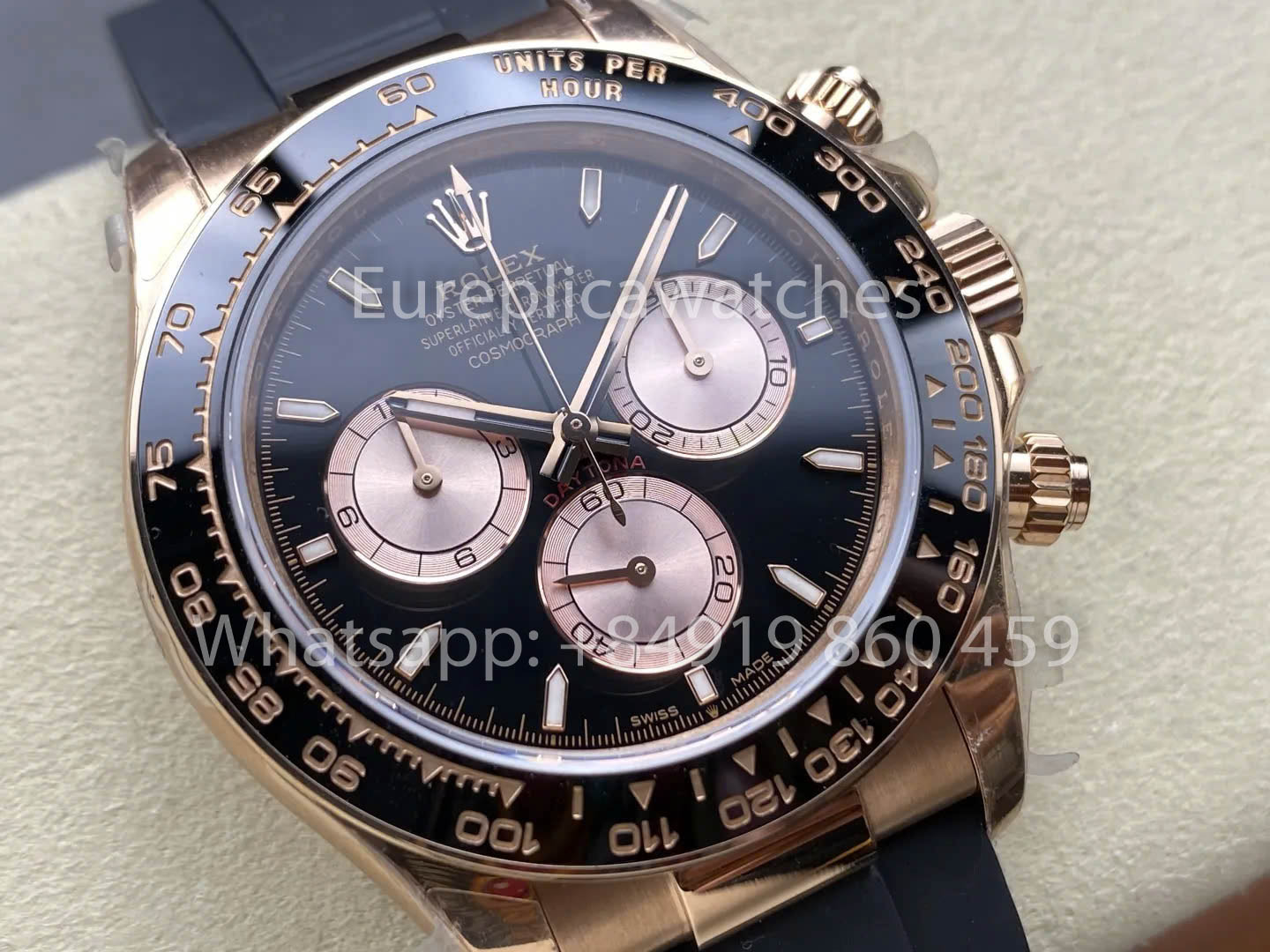 Rolex Cosmograph Daytona m126515LN Rose Gold V11 Upgrade 1:1 Best Clone QF Fabbrica Enhanced Weight