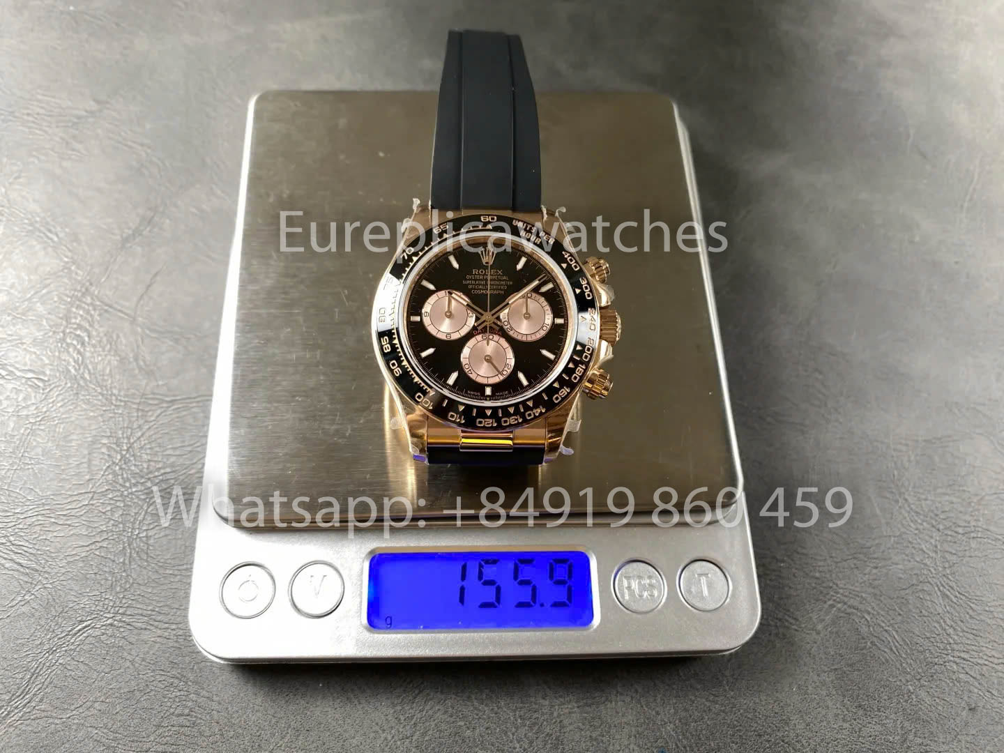 Rolex Cosmograph Daytona m126515LN Rose Gold V11 Upgrade 1:1 Best Clone QF Fabbrica Enhanced Weight