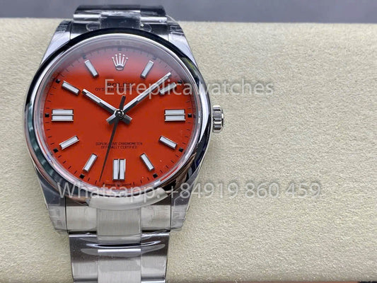 Rolex Oyster Perpetual M124300-0007 41MM 1:1 Best Clone VS Fabbrica Red quadrante