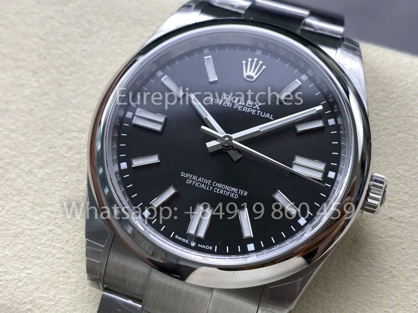 Rolex Oyster Perpetual M124300-0002 41MM 1:1 Mejor clon VS Fabbrica quadrante nero