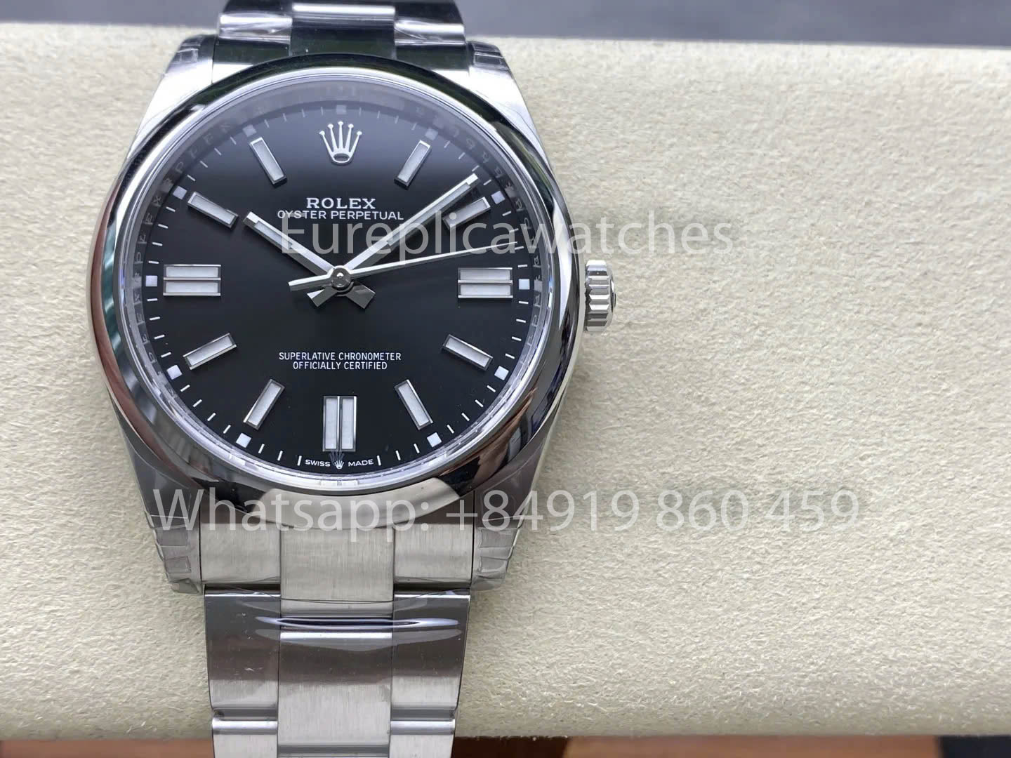Rolex Oyster Perpetual M124300-0002 41MM 1:1 Mejor clon VS Fabbrica quadrante nero