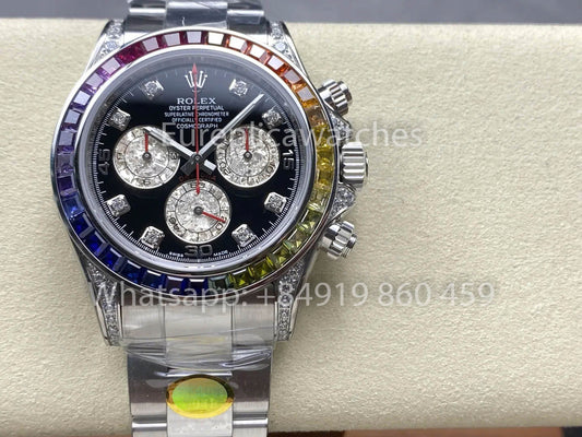 Rolex Daytona 116599RBOW 1:1 Best Edition ZF Fabbrica 4130 movimento