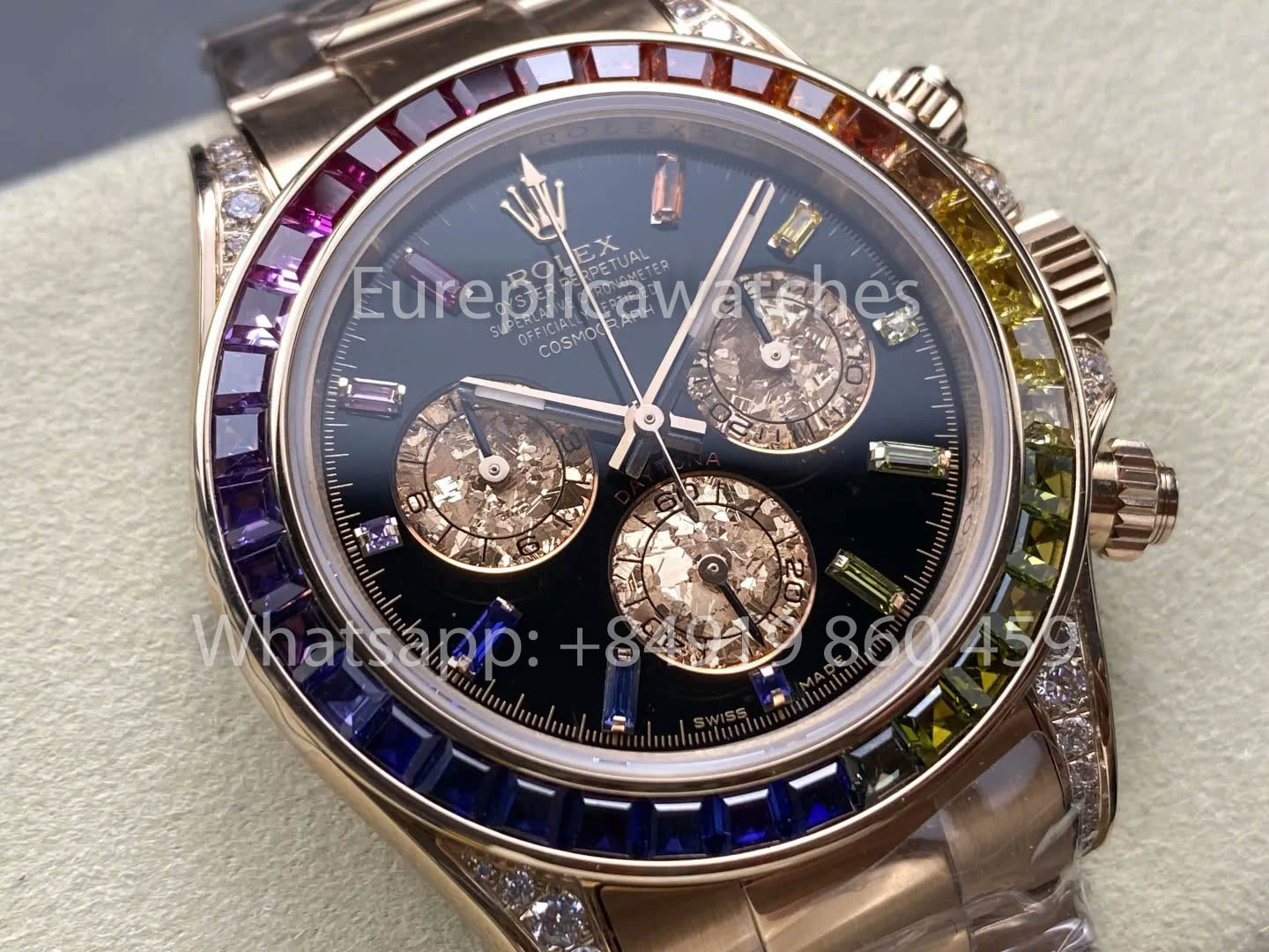 Rolex Daytona 116595RBOW 1:1 Best Edition ZF Fabbrica 4130 movimento