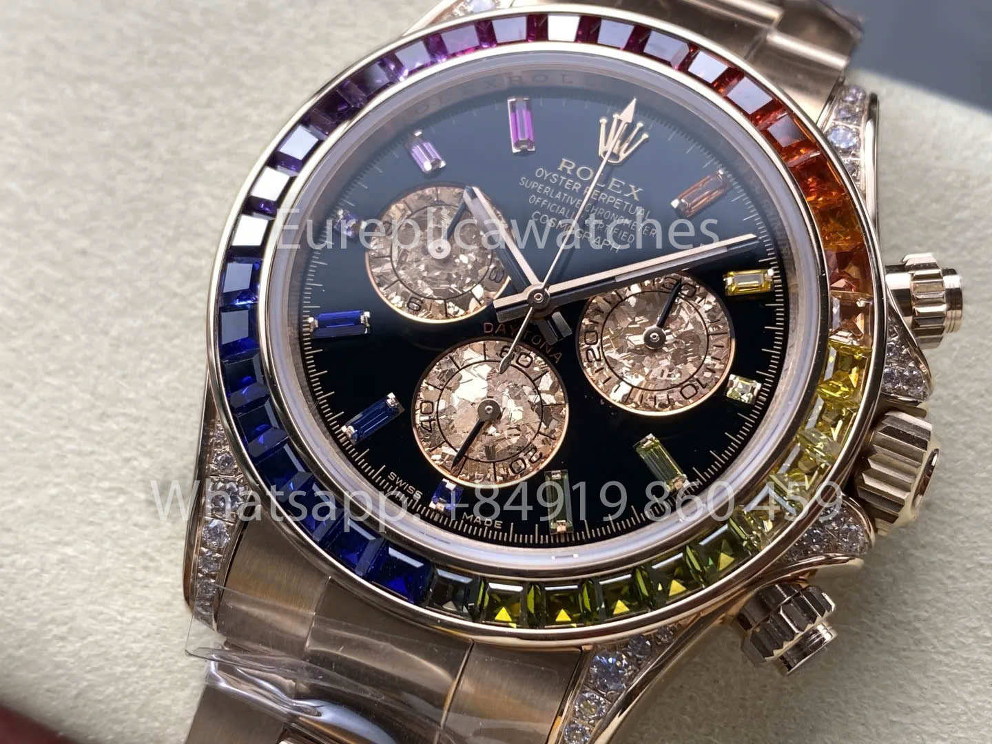 Rolex Daytona 116595RBOW 1:1 Best Edition ZF Fabbrica 4130 movimento