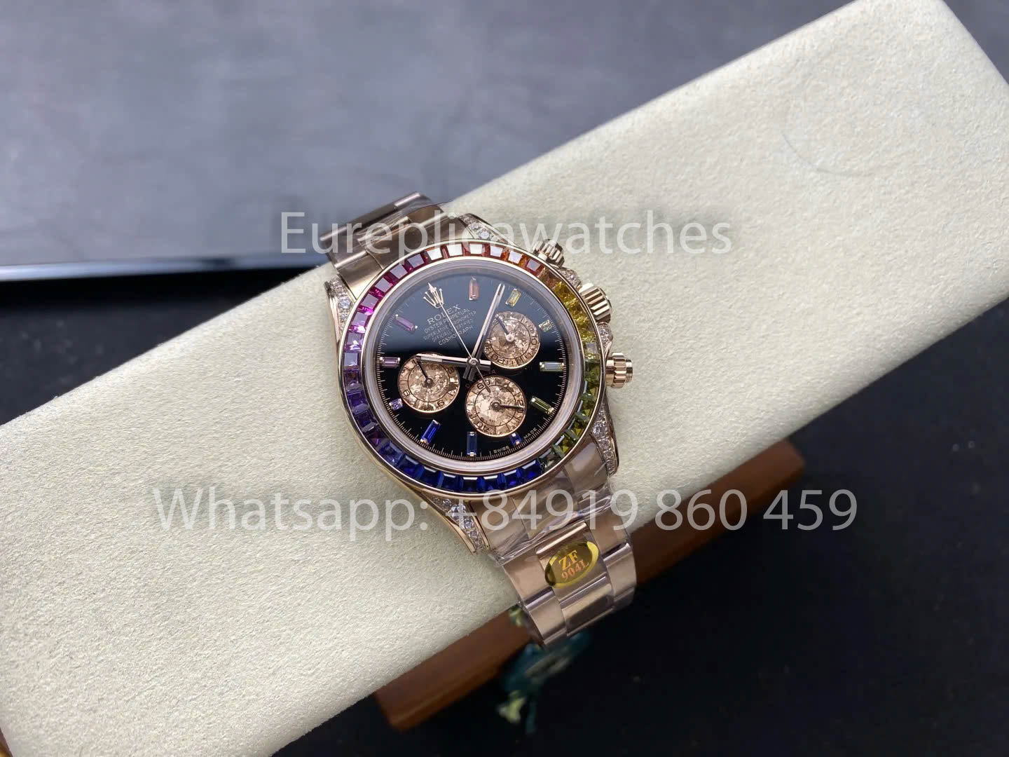 Rolex Daytona 116595RBOW 1:1 Best Edition ZF Fabbrica 4130 movimento