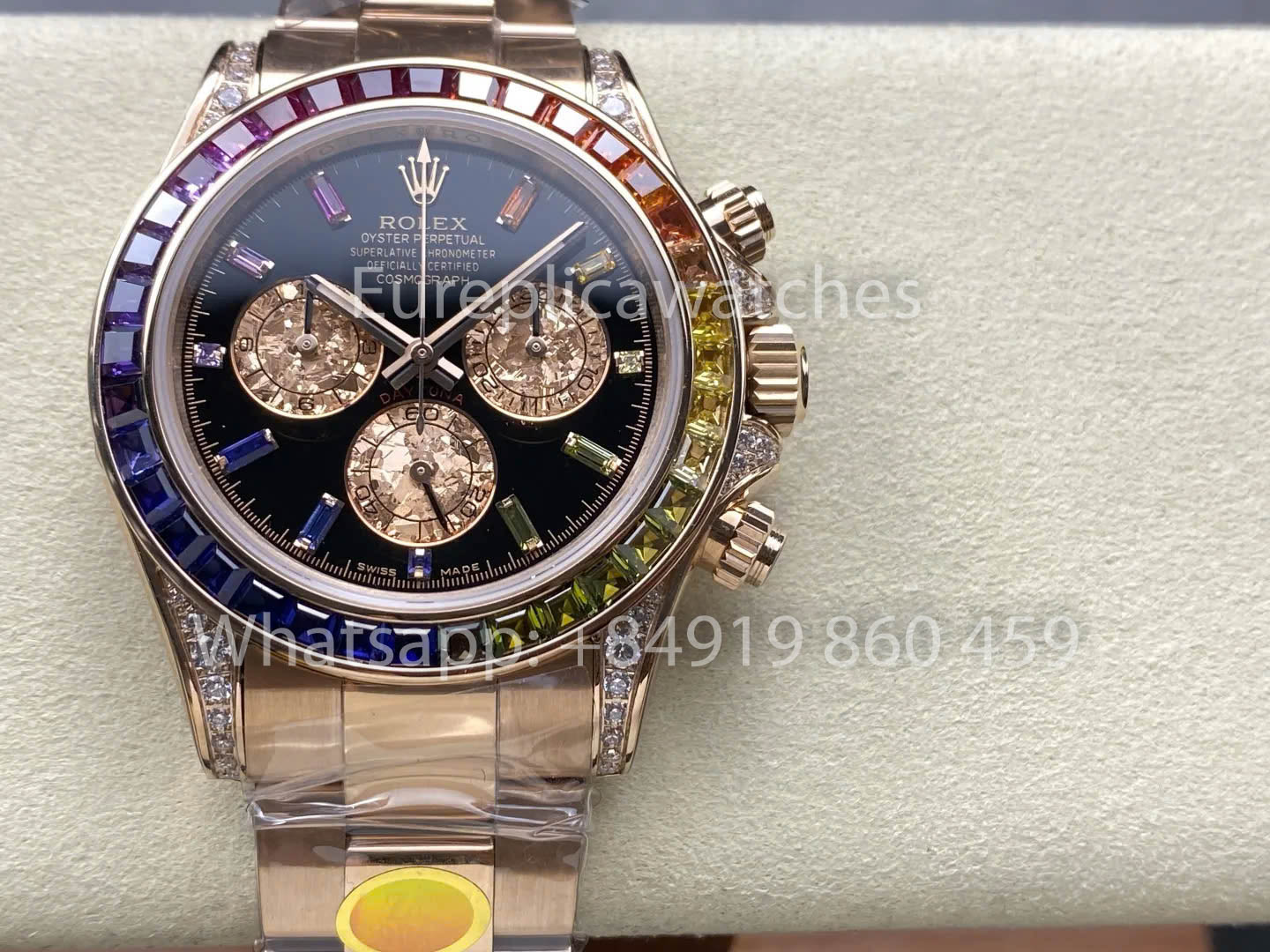Rolex Daytona 116595RBOW 1:1 Best Edition ZF Fabbrica 4130 movimento
