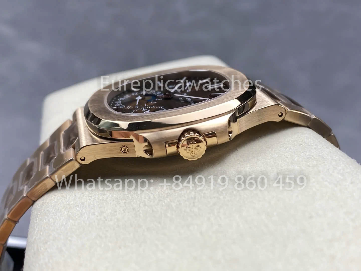 Patek Philippe Nautilus 5712/1R-001 1:1 Best Clone PPF Fabbrica V3 Brown Dial