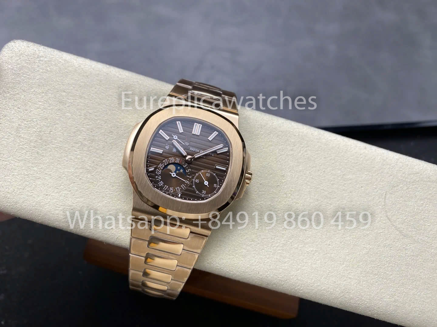 Patek Philippe Nautilus 5712/1R-001 1:1 Best Clone PPF Fabbrica V3 Brown Dial